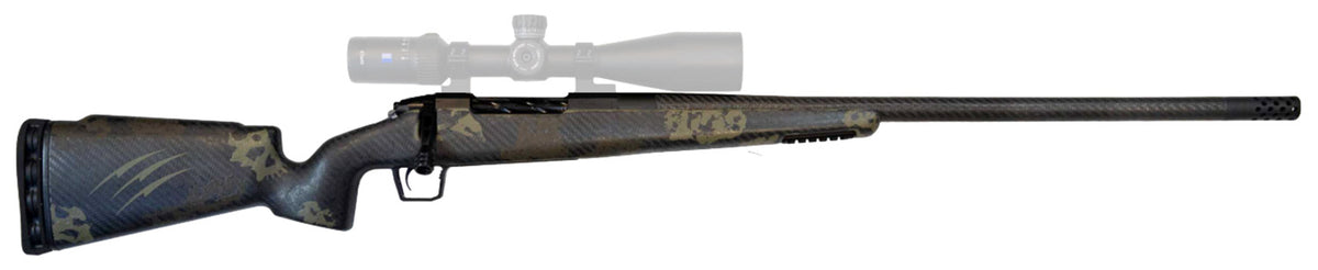 Fierce Firearms Carbon Rival LR .300 Win Mag 24" Rifle - Midnight Bronze Cerakote