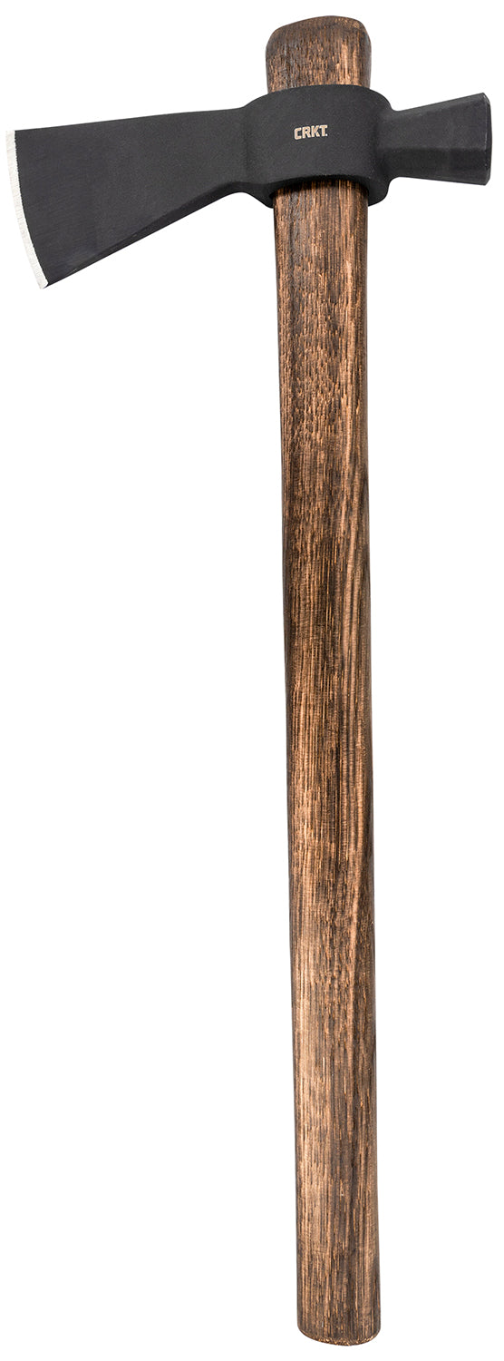 CRKT Chogan Hammer 17.88" Axe with 2.60" 1055 Carbon Steel Blade and Tennessee Hickory Handle