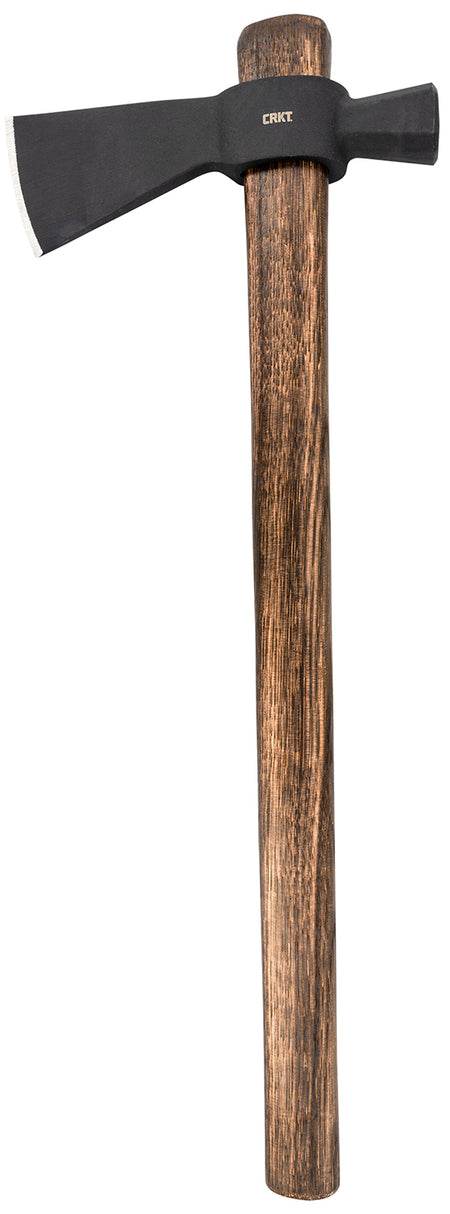 CRKT Chogan Hammer 17.88" Axe with 2.60" 1055 Carbon Steel Blade and Tennessee Hickory Handle