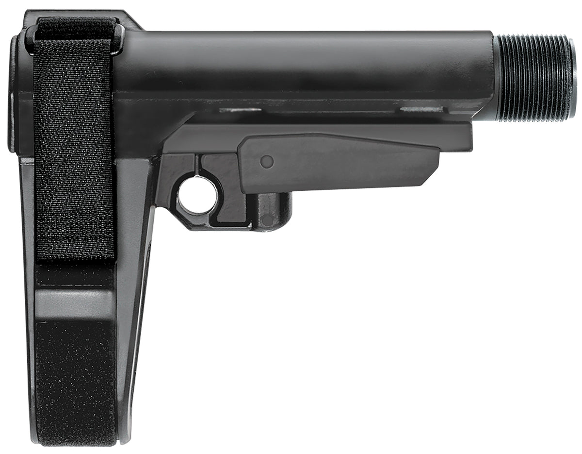 SB Tactical SBA3X01SB SBA3 X Adjustable AR Pistol Stabilizing Brace Black with QD Sling Socket