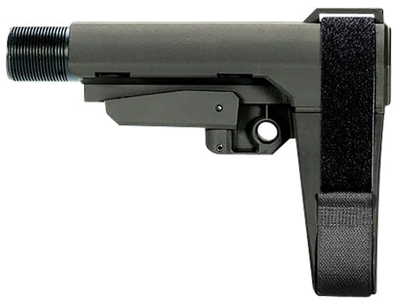 SB Tactical SBA3X03MSB SBA3 X Brace Stealth Gray 5-Position for AR-Platform (Tube Not Included)