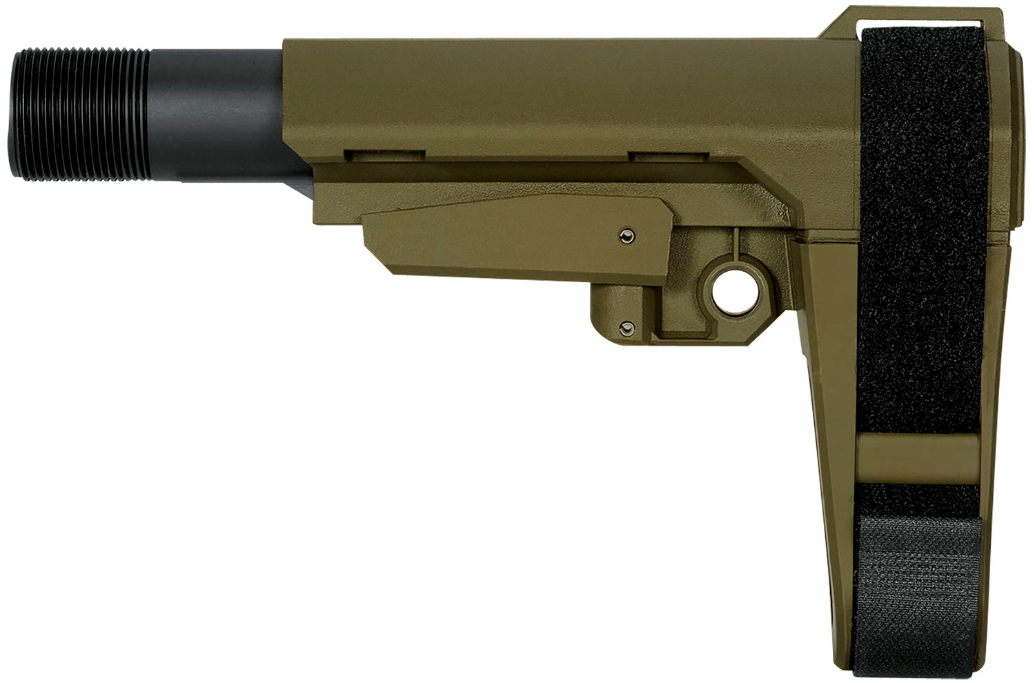 SB Tactical SBA3X04SB SBA3 X Brace OD Green 5-Position for AR-Platform (Tube Not Included)