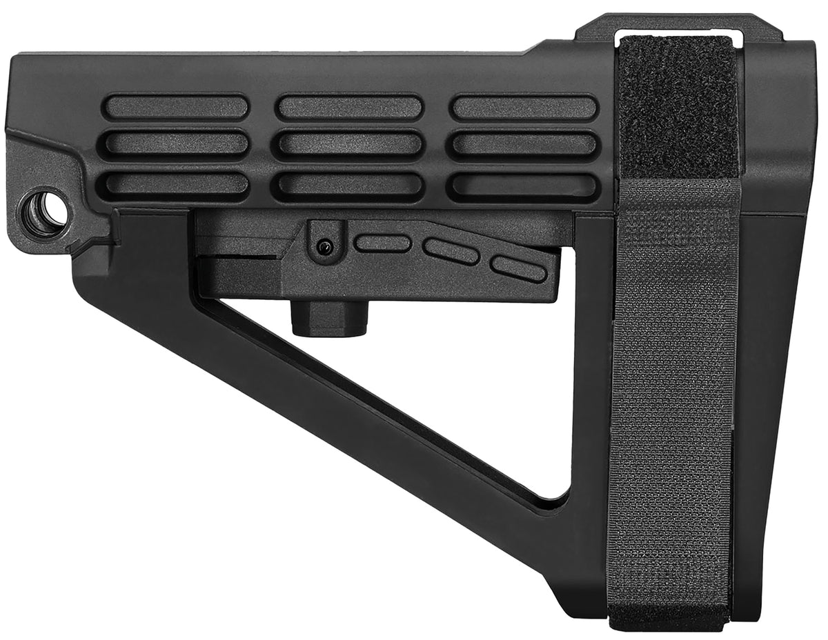 SB Tactical SBA4X01SB SBA4 X Black Adjustable AR Pistol Brace Synthetic
