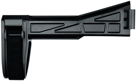 SB Tactical SBT-G2 Fixed Right Folding Black Synthetic Brace for HK UMP B&T APC LWRCi SMG45 (Tube Not Included)