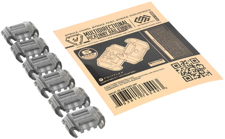Strike Industries ARCMSMP Picatinny Rail Cover Cable Management System Clear Smoke Polymer