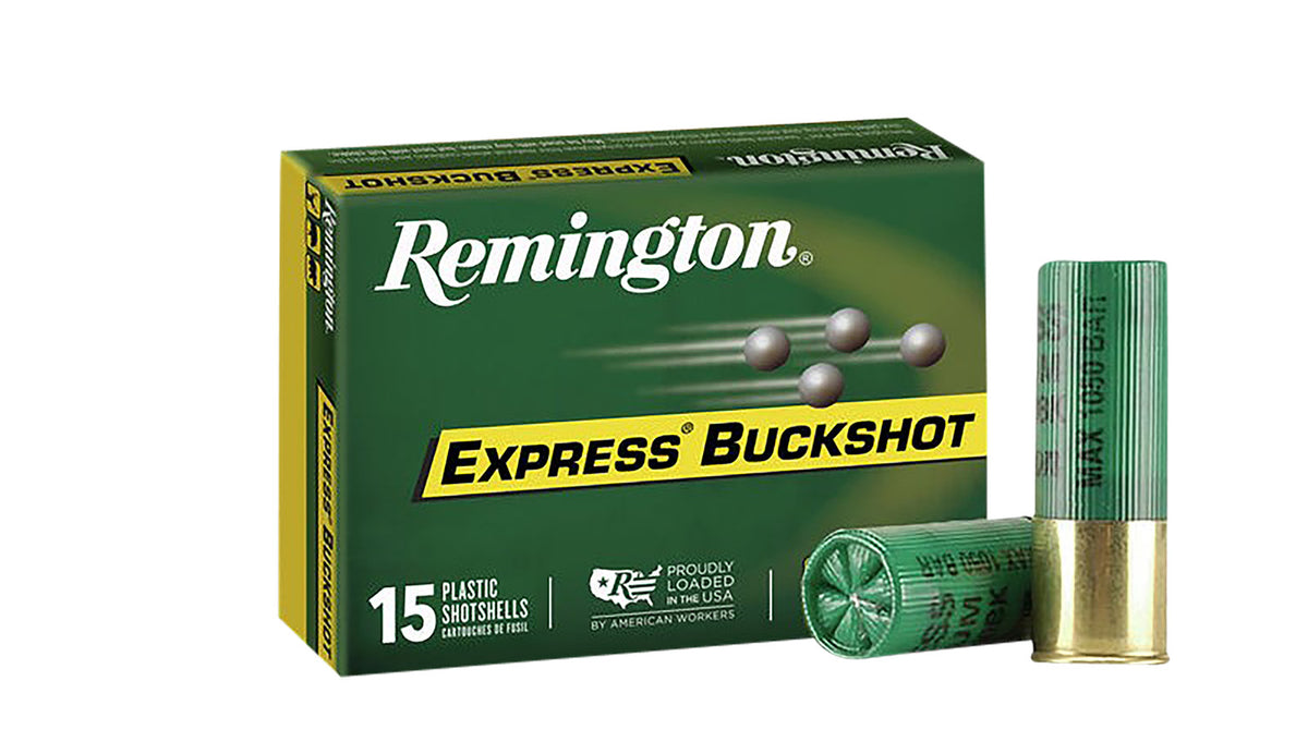Remington Express 9 Pellets 00 Buck 12 Gauge 1-1 8 oz 2 75 in