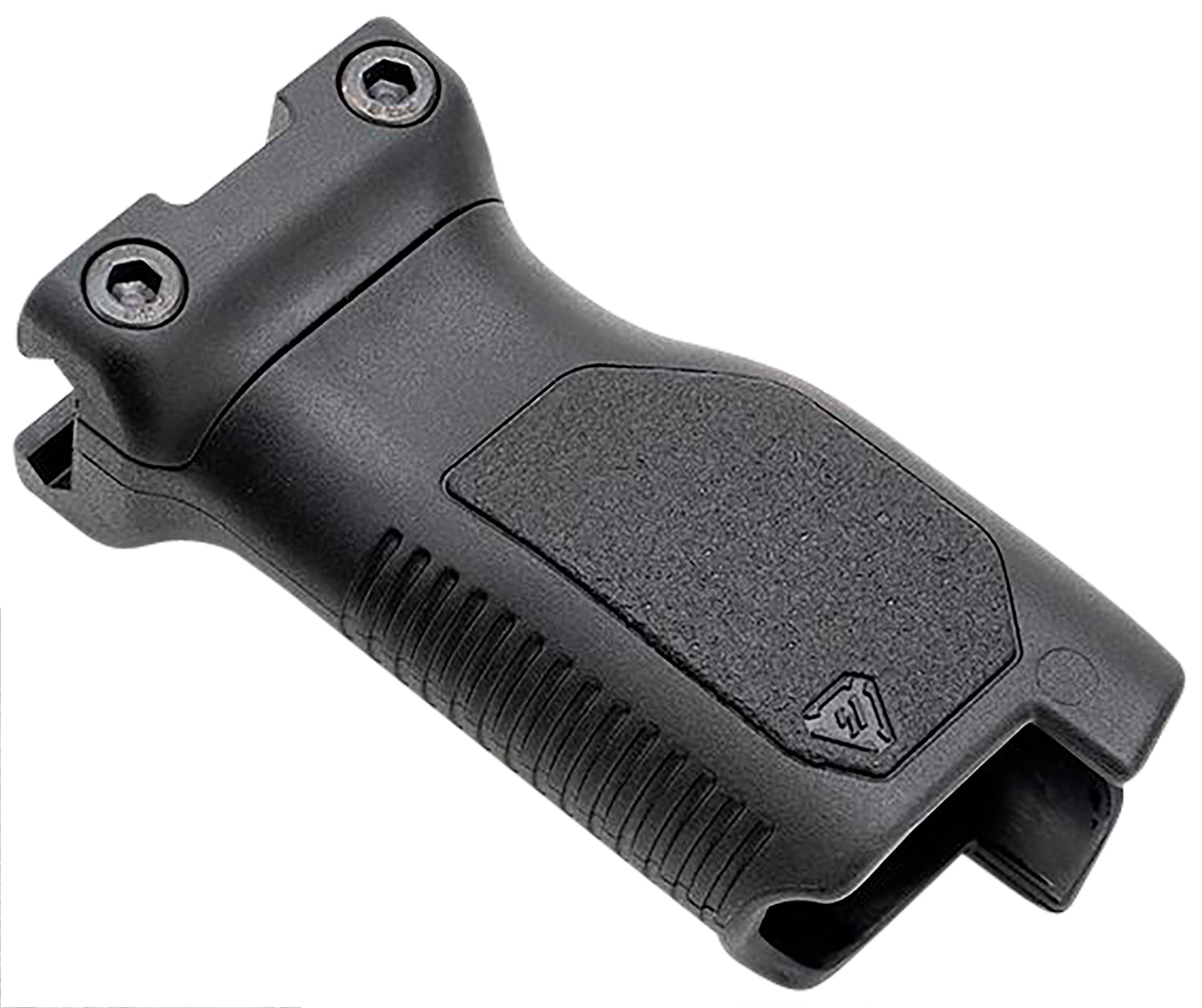Strike Industries ARCMAGRAILLBK Long Angled Grip Cable Management Picatinny Black Polymer