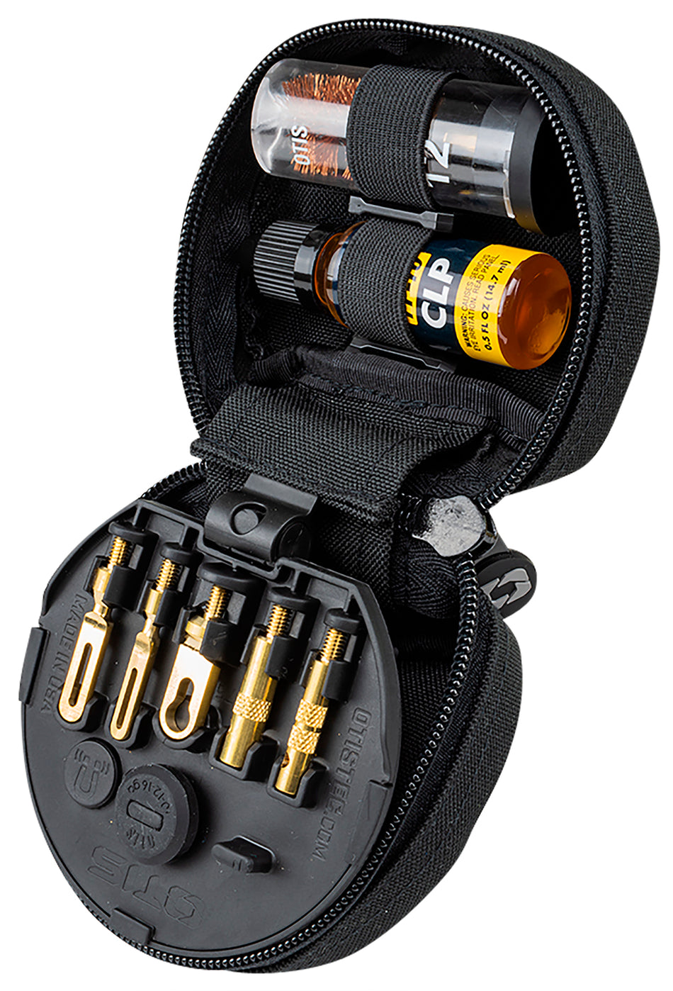 Otis FG753G Multi-Caliber 3-Gun Cleaning Kit 12 Gauge Universal Bronze Bristle