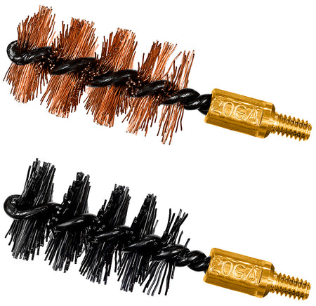 Otis FG520NB Shotgun Bore Brush Set 20 Gauge 2" Long Bronze and Nylon Bristles 2 Per Package