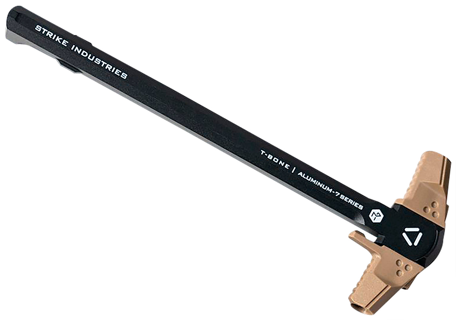 Strike Industries ARTBCH223BKFDE FDE T-Bone Latchless Charging Handle .223/5.56 AR-15
