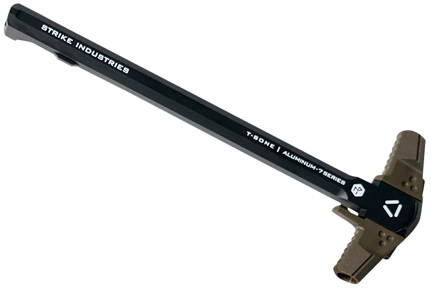 Strike Industries AR-TBCH-223-BK-OD OD Green T-Bone Latchless Charging Handle .223/5.56 AR-15