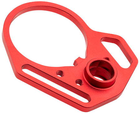 Strike Industries Multi-Function End Plate & Anti-Rotation Castle Nut – Red