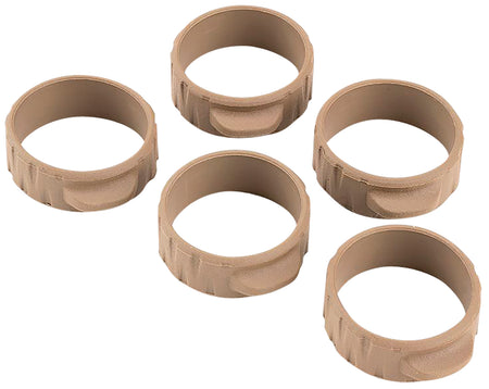 Strike Industries 34mm FDE Rubber Bang Band Mini – 5 Pack