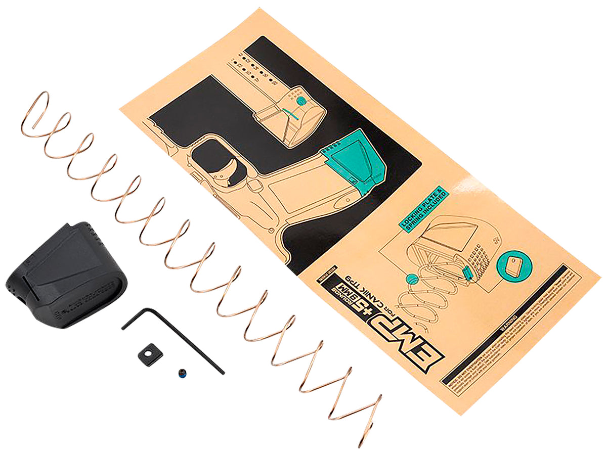 Strike Industries Canik TP9 +5 Round Magazine Extension Kit in Black Polymer