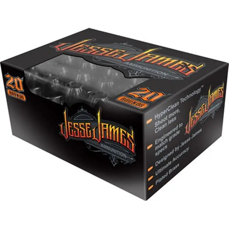 Ammo Inc .45 ACP/Auto Handgun Ammo JESSE JAMES BLACK LA Black Label Hollow Point Jacketed Hollow Point JHP 230 grain 