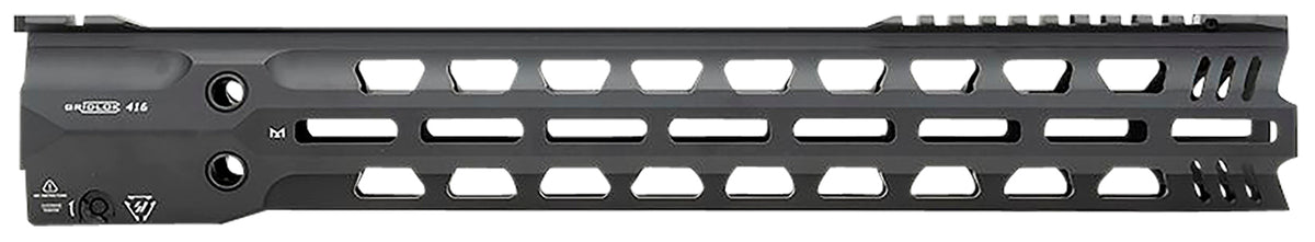 Strike Industries GridLok Full Duty 16 Inch M-LOK Rail with QD System Black Aluminum for HK 416