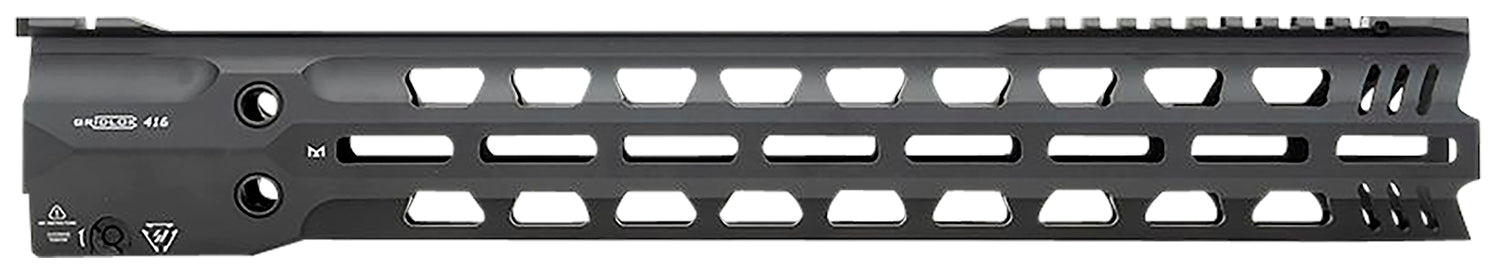Strike Industries GridLok Full Duty 16 Inch M-LOK Rail with QD System Black Aluminum for HK 416
