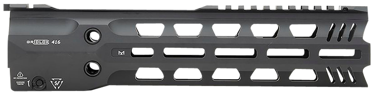 Strike Industries GridLok Lightspeed 11 Inch M-LOK Rail with QD System Black Aluminum for HK 416