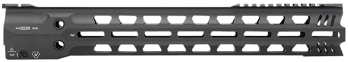 Strike Industries GridLok 16" Lightspeed M-LOK Rail with Quick Detach for HK416, Black