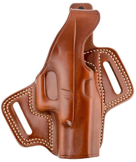 Galco Fletch FL226 OWB Tan Leather Belt Slide for Glock 19/19X/23 Gen1-5/32/45 Right Hand