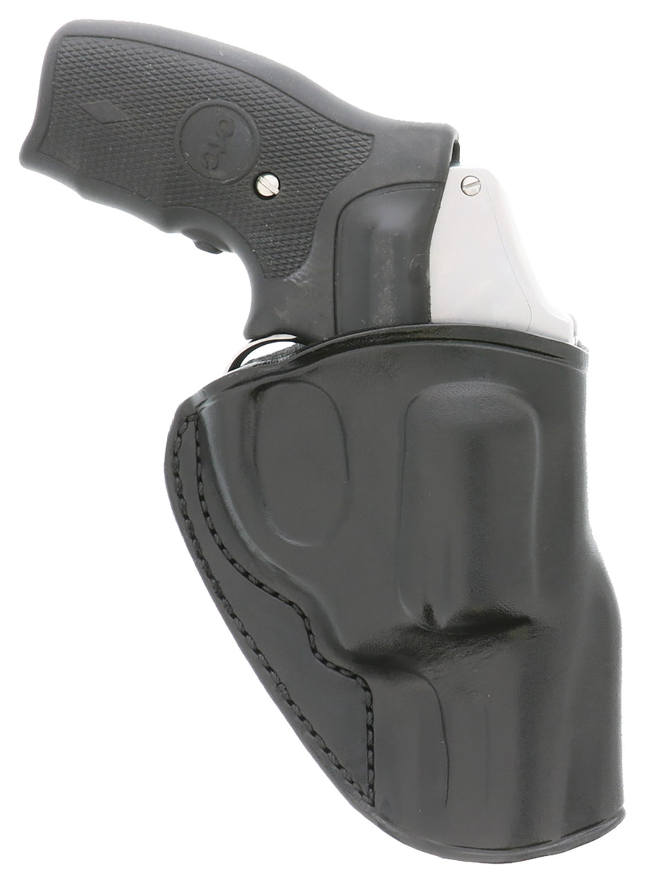Galco SG158B Stinger Black Leather Belt Loop OWB Holster for S&W J Frame and Charter Arms Undercover Right Hand