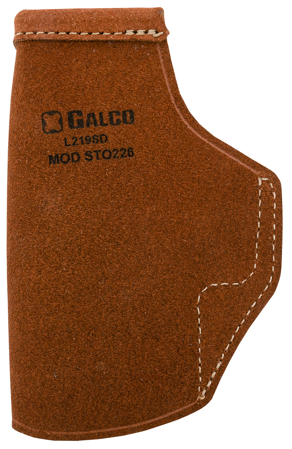 Galco STO226 Stow-N-Go Inside Waistband Natural Leather Holster for Glock 19X/19 Gen1-5/23 Gen2-5 Right Hand