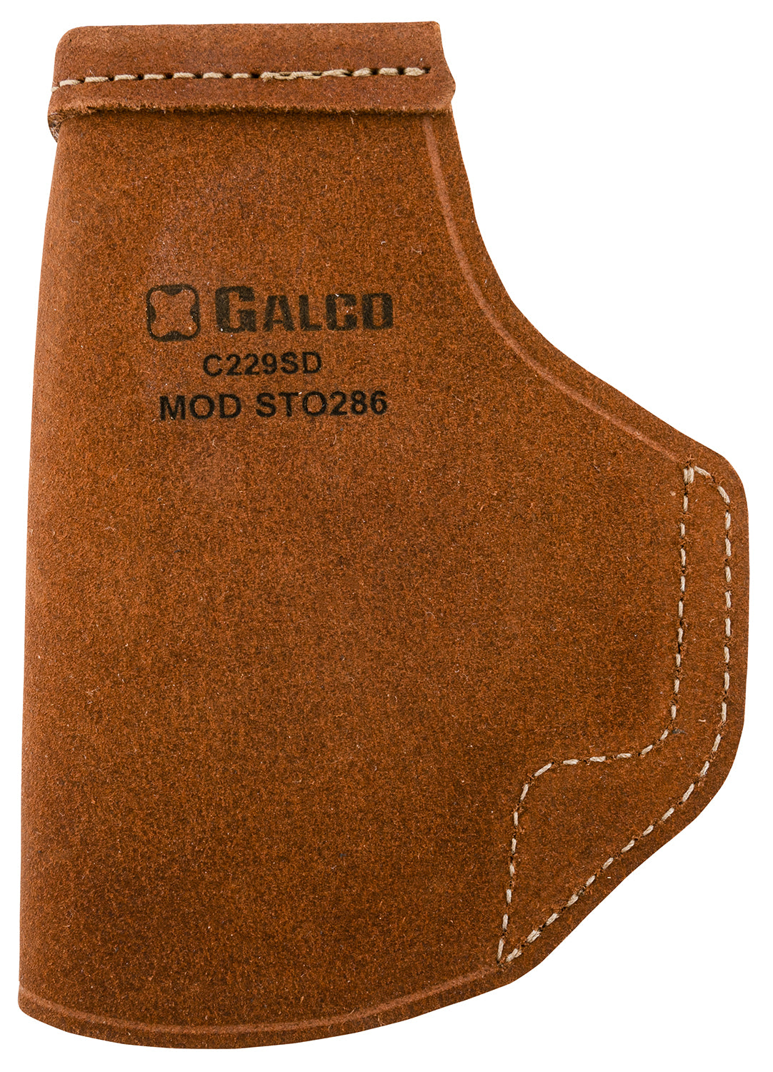 Galco STO286 Stow-N-Go Inside Waistband Natural Leather Holster for Glock 26 Gen3-5/27 Gen3-5/33 Right Hand