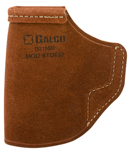 Galco STO652 Stow-N-Go Inside Waistband Natural Leather Holster for S&W M&P Shield/2.0 and Walther PPS Right Hand