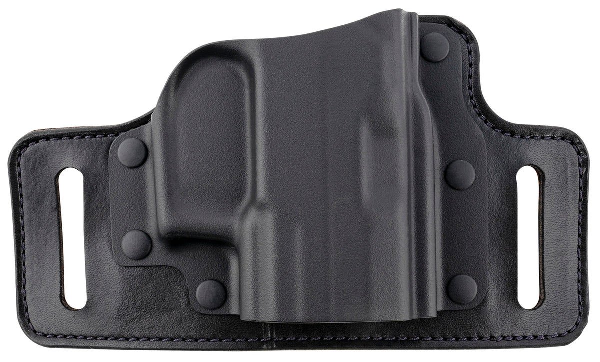 Galco TS820B TacSlide Outside Waistband Black Kydex Leather Belt Holster for Beretta APX Sig M18 and Taurus G3 Right Hand