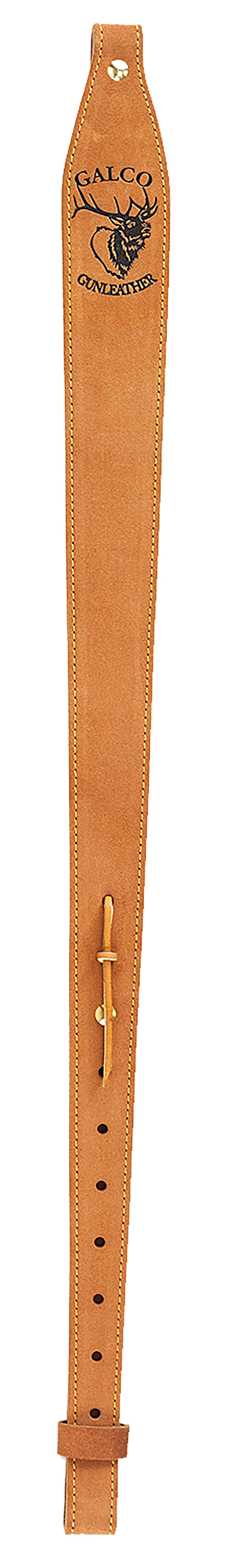 Galco RS9RO Tan Leather Rifle Sling RS9 Adjustable 29-42 Inch OAL