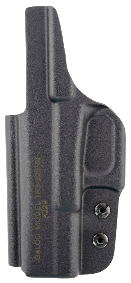 Galco TR3226RB Triton 3.0 Outside Waistband Black Leather Holster for Glock 19 Gen1-5 Glock 23 Gen2-5 and Glock 32 Right Hand