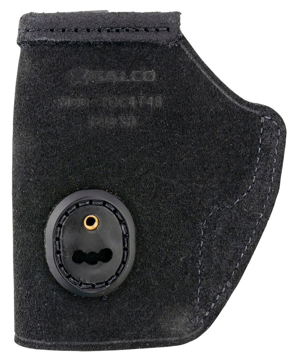Galco TUC474B Tuck-N-Go 2.0 Inside Waistband Black Leather Holster for S&W M&P 2.0 Compact/Subcompact Savage Stance Ambidextrous