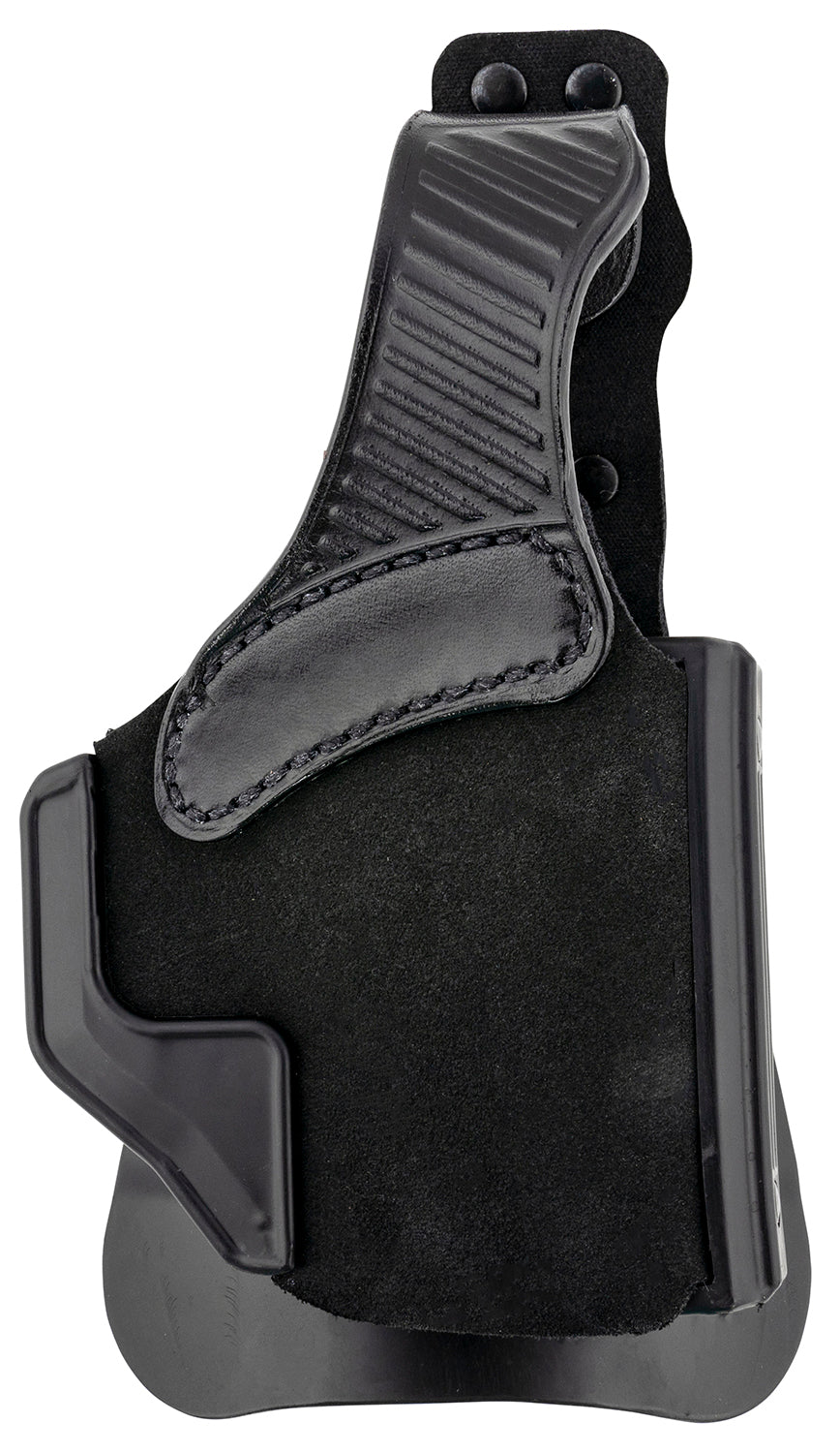 Galco W2800RB Wraith 2.0 Outside Waistband Black Leather Paddle Holster for Glock 43X Springfield Hellcat and Taurus GX4 Right Hand