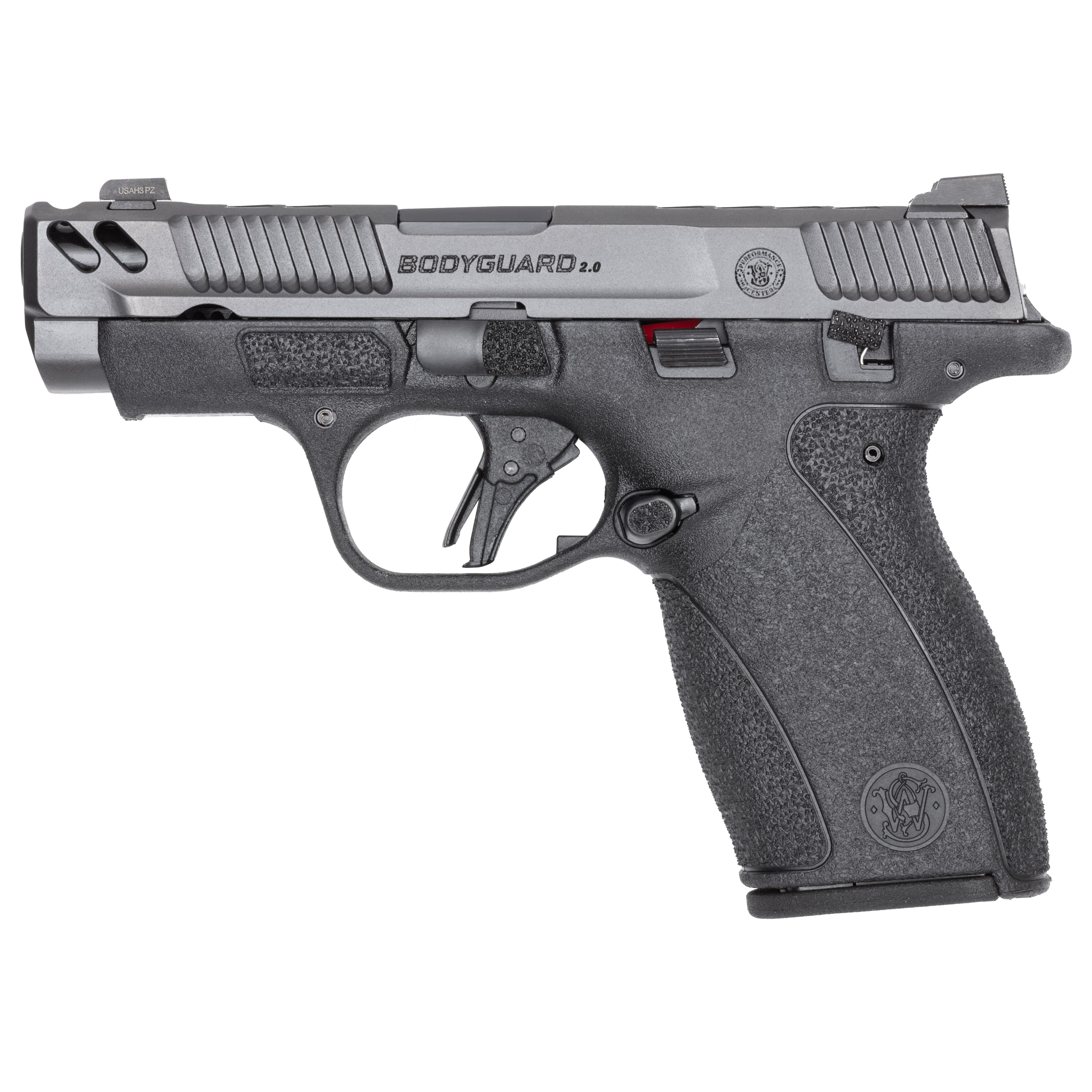 Smith & Wesson Bodyguard 2.0 Carry Comp .380 ACP Micro Pistol - CA Compliant, 10+1, 3.10" Ported Barrel