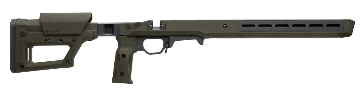 Magpul Pro 700 Lite Short Action Stock Olive Drab Green with Aluminum Chassis MAG1199-ODG