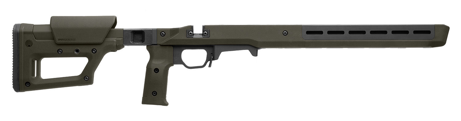 Magpul Pro 700 Lite Short Action Stock Olive Drab Green with Aluminum Chassis MAG1199-ODG