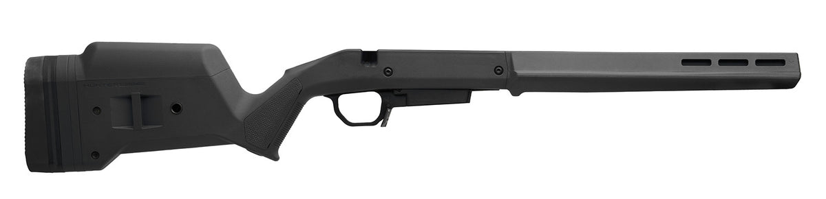 Magpul Hunter American Black Synthetic Adjustable Stock for Ruger American SA RH Includes STANAG Magazine Well