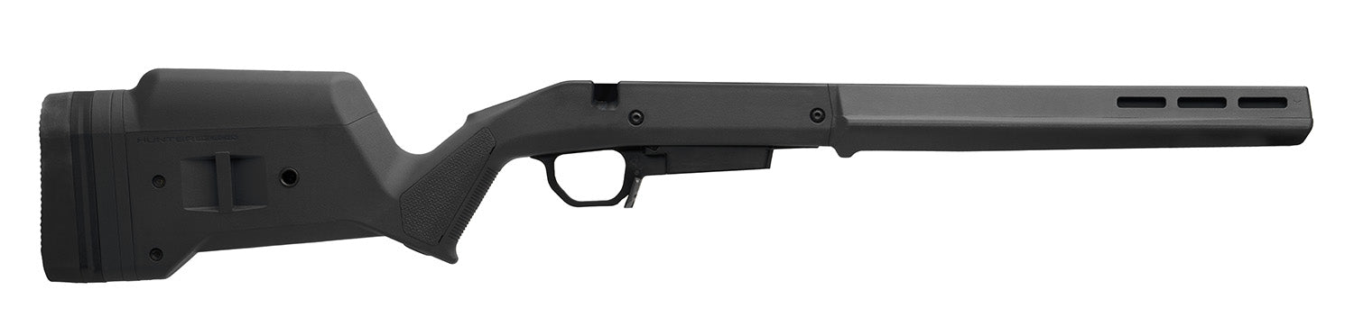Magpul Hunter American Black Synthetic Adjustable Stock for Ruger American SA RH Includes STANAG Magazine Well