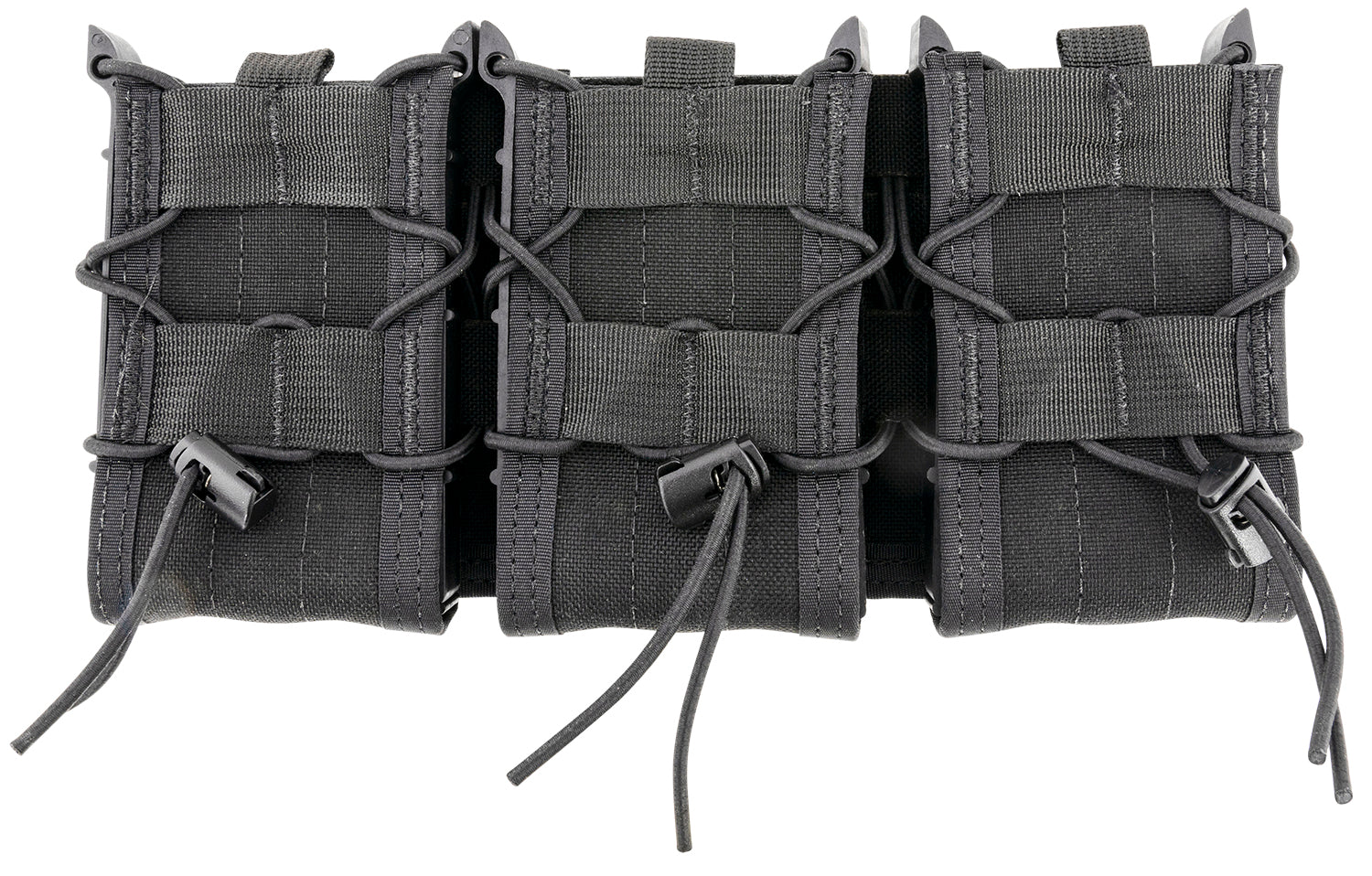 High Speed Gear 45TA00BK Triple TACO Shingle Rifle Magazine Pouch Black MOLLE Compatible