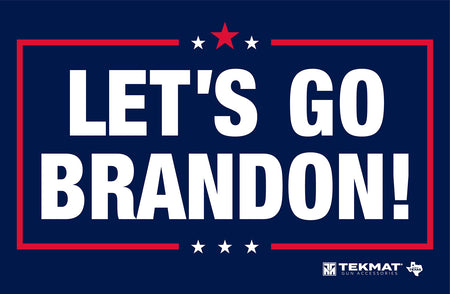 TekMat TEKR17BRANDON Let's Go Brandon Gun Cleaning Mat 11x17 Inch Rubber