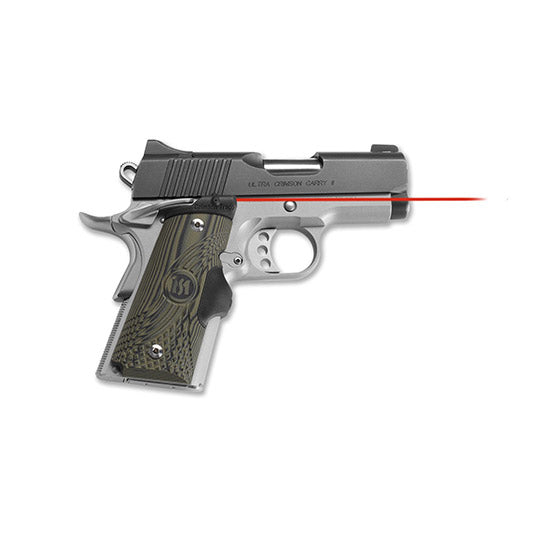 CTC LaserGrips for 1911 Compact G10 Green Grip Panels