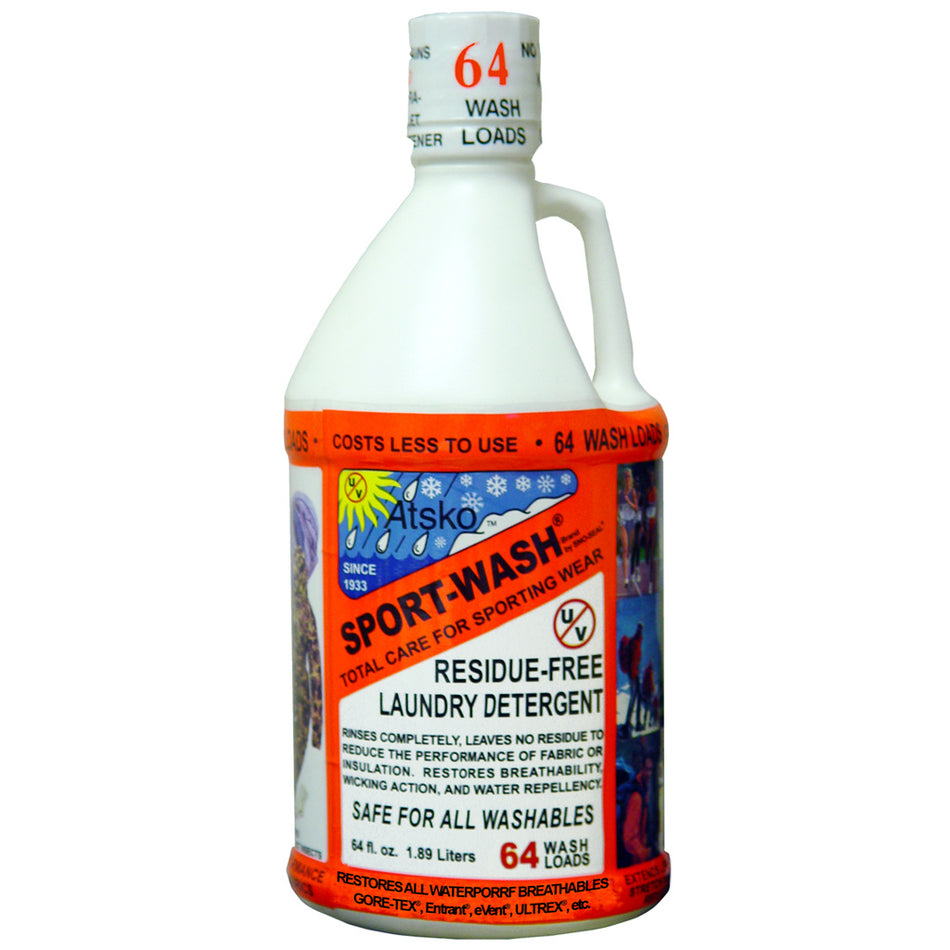 Atsko Sport-Wash Sportswear Laundry Detergent 2 Quart