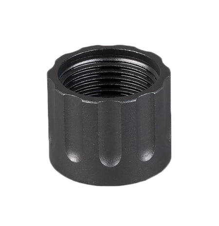 SilencerCo AC6 1/2"-28 tpi Black Oxide Stainless Steel Delta Thread Protector