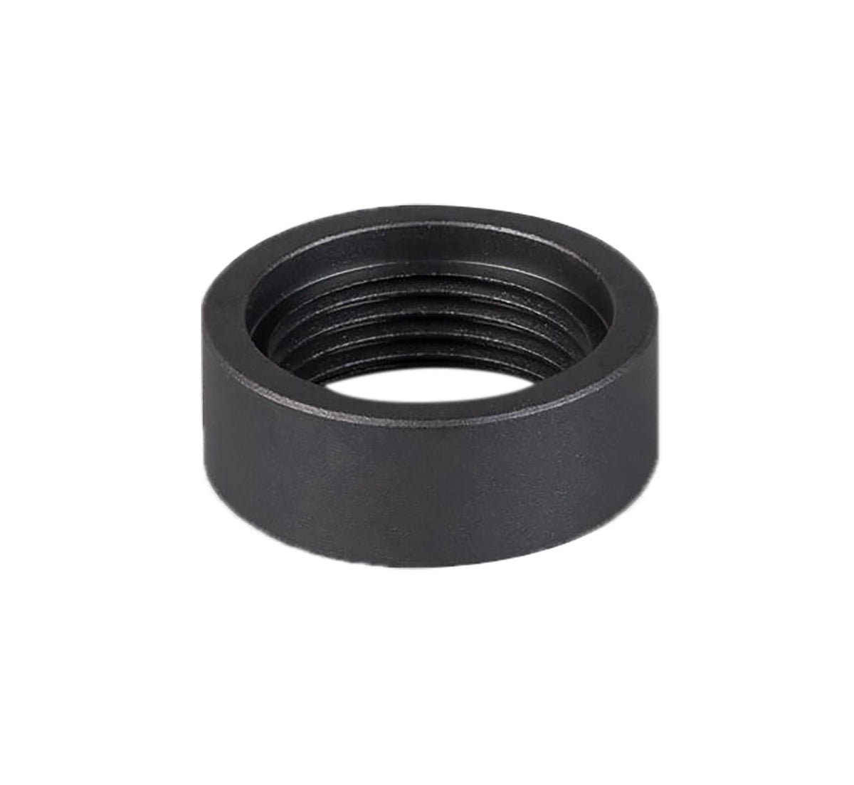 SilencerCo AC114 1/2"-28 tpi Black Oxide Steel Delta Thread Spacer for 22 LR