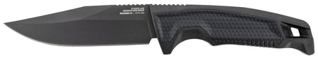 SOG Recondo FX 4.60" Fixed Plain Satin TiNi Cryo 440C Stainless Full Tang Blade Black Rubberized GRN Handle