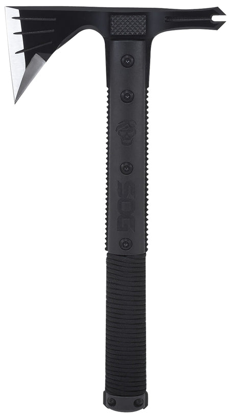 SOG Survival Hawk Tomahawk 12.10" with 3" 2Cr13MoV Blade, Ferrocerium Firestarter Rod, and Paracord Wrapped GRN Handle