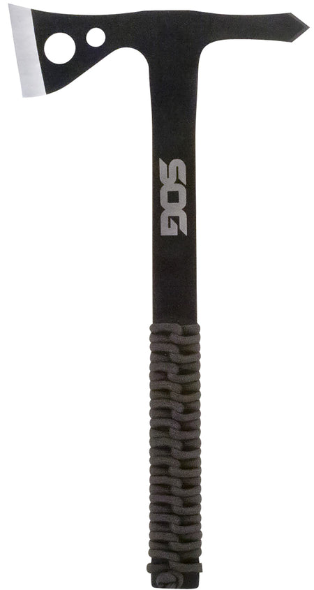 SOG Throwing Hawk Set of 3 One-Piece Steel Tomahawks with Paracord Wrapped Handles and Nylon Sheath