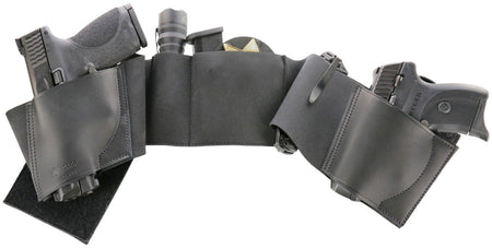 Galco UWERBKMED UnderWraps Elite Black Medium Belly Band Holster