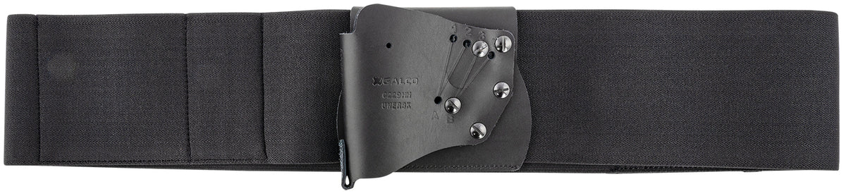 Galco UWERBKXL UnderWraps Elite Black XL Belly Band Holster