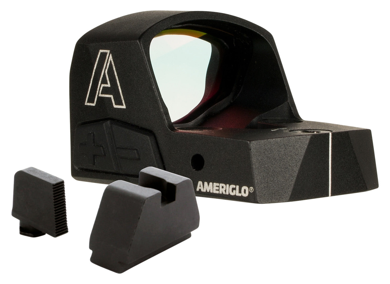 AmeriGlo HVN04 Haven Carry-Ready Combo 5 MOA Red Dot Sight Matte Black 1x with GLOCK Sights